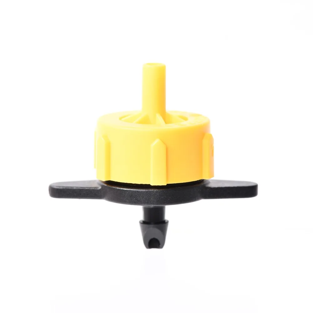 Goteador compensador de presión de 20 piezas, emisor de riego de jardín antiobstrucción con filtro para sistema de riego de vegetales y césped - imagen 4