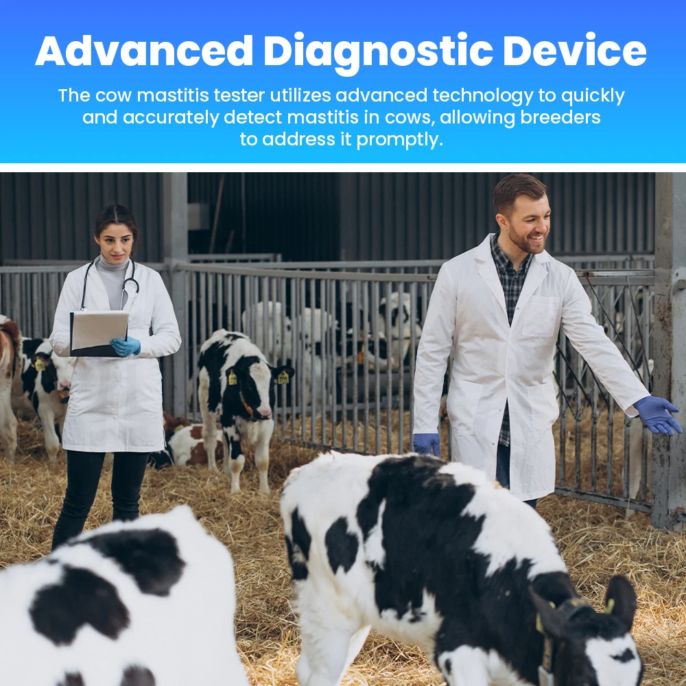 Detector portátil de mastitis bovina con pantalla digital - imagen 4