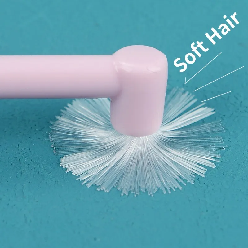 Cepillo de dientes de cabeza pequeña para perro, Limpieza de dientes de pelo suave para cachorro, productos para el cuidado bucal - imagen 4