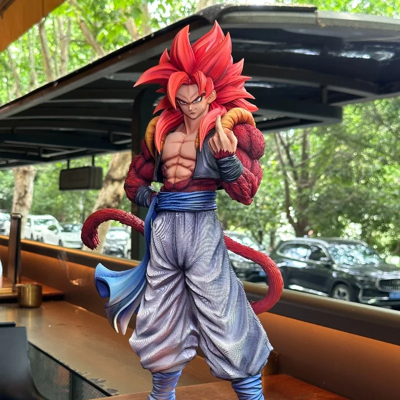 Figura de Dragon Ball NP SSJ4 Gogeta, figura de acción temática Super Saiyan 4, colección de estatuas de Anime de PVC, modelo de juguete de alto detalle, regalos - imagen 4