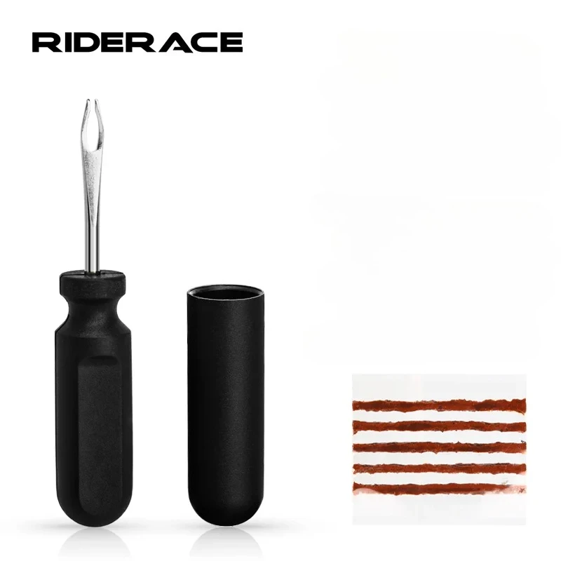 Kit reparación neumáticos bicicleta sin cámara – Herramienta y sellador - imagen 5