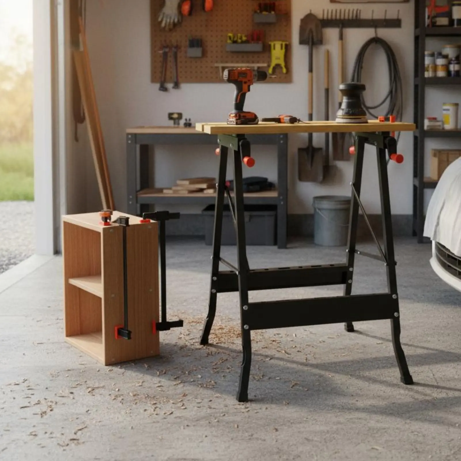 Mesa de peluquería plegable para gatos y perros – Portátil y estable - imagen 5