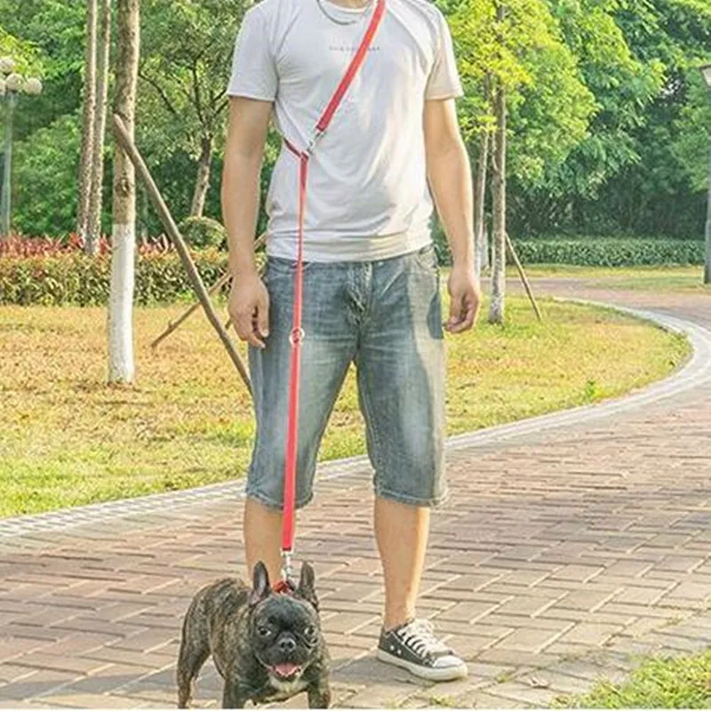 Correa doble manos libres reflectante - imagen 3