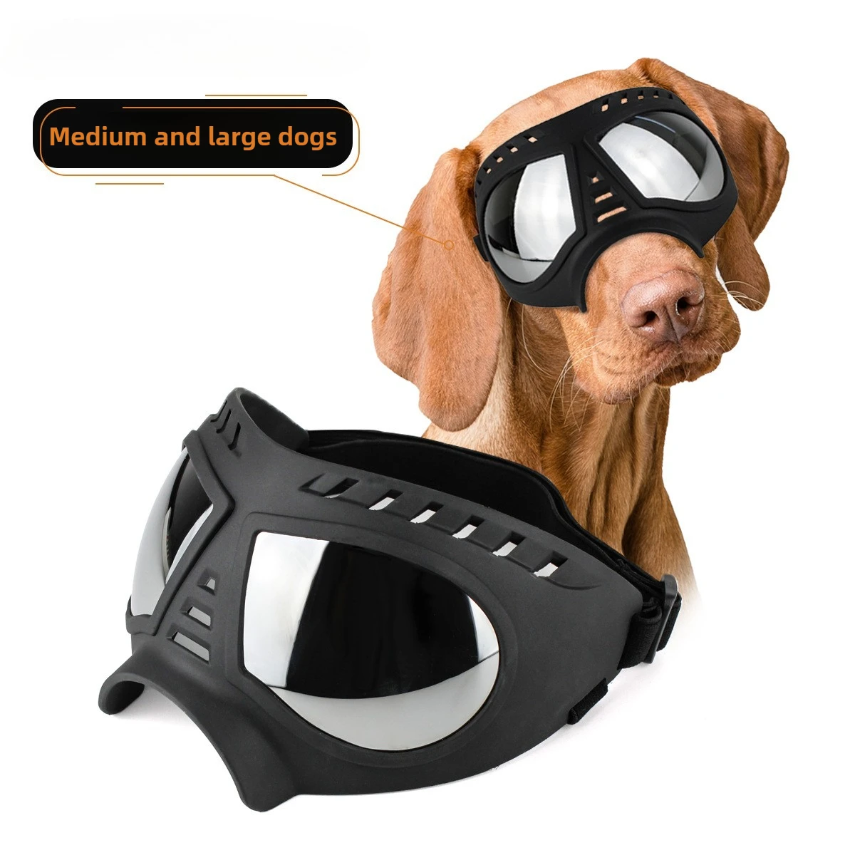 Gafas de sol máscara para perros antinieve, anti-UV y antiviento - imagen 5