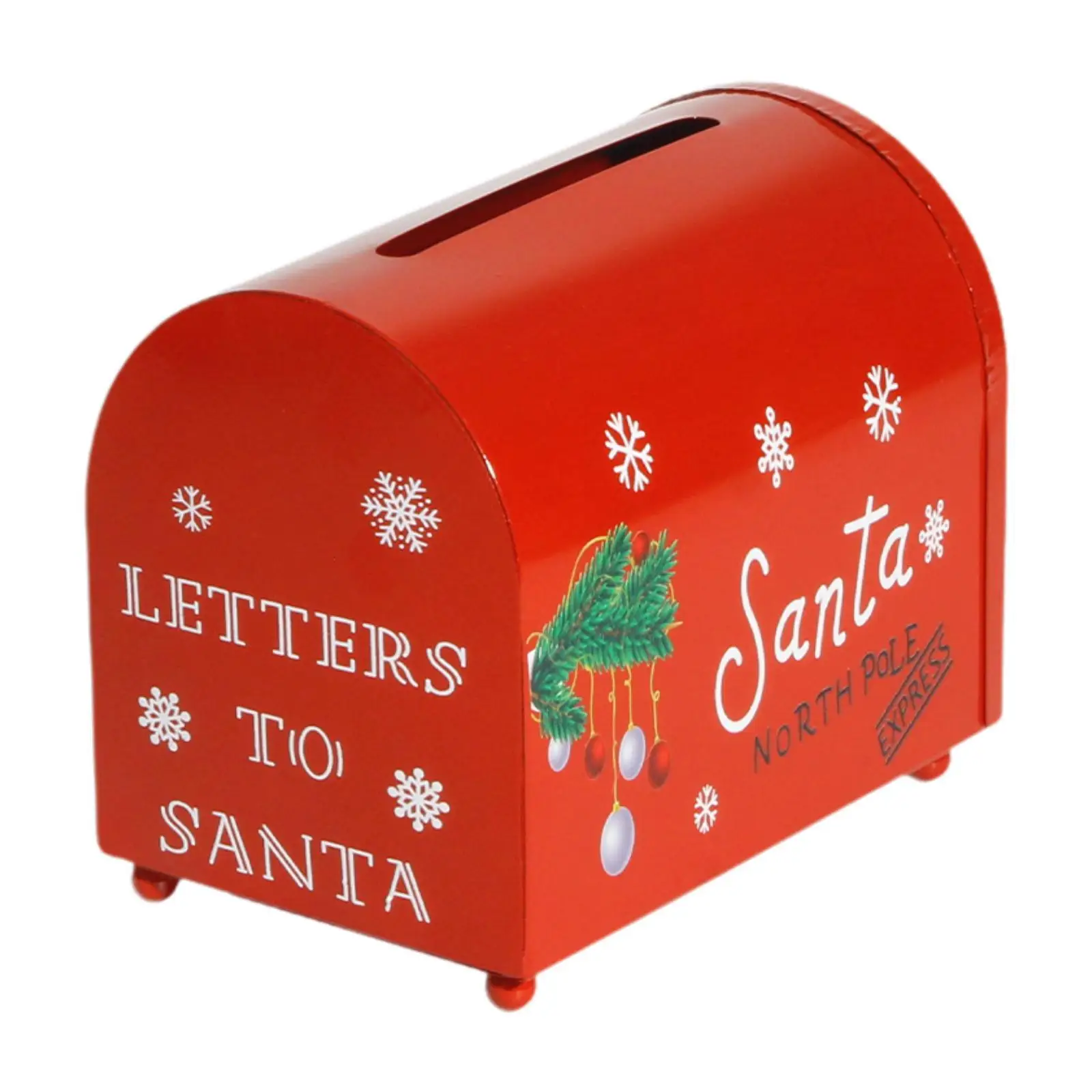 Buzón Navideño Decorativo con Abertura Frontal para Cartas - imagen 5