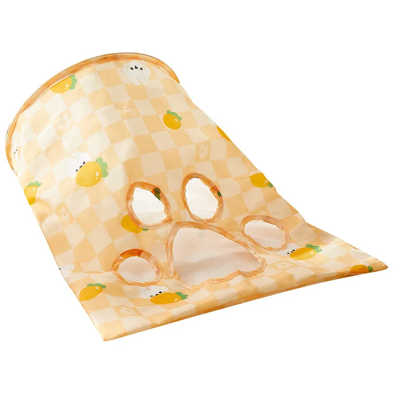 Bolsa de túnel para gatos, túnel para gatitos y mascotas, Animal PEQUEÑO, juguete interactivo para rompecabezas, ejercicio, entrenamiento oculto y correr - imagen 5