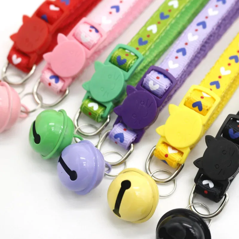 Collar de gato personalizado, etiqueta de identificación de mascota, nombre personalizado, placa de identificación grabada gratis, gatito, cachorro, etiqueta con nombre antipérdida, Collar con hebilla de seguridad - imagen 4