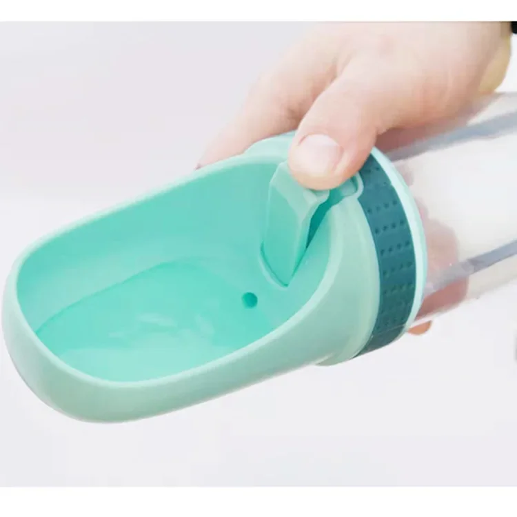 Taza de mano para mascotas, hervidor portátil para perros, botella de agua colgante para gatos para viajar a perros - imagen 2