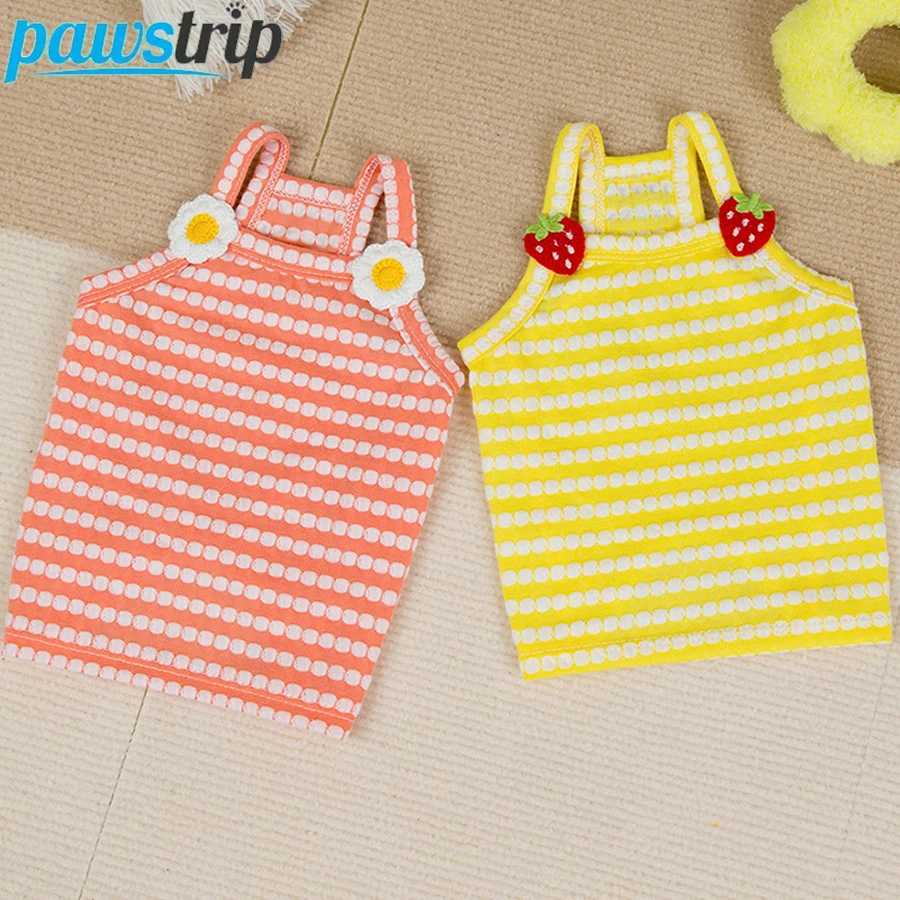 Chaleco de verano para gatos y perros pequeños – Con rayas y transpirable - imagen 3