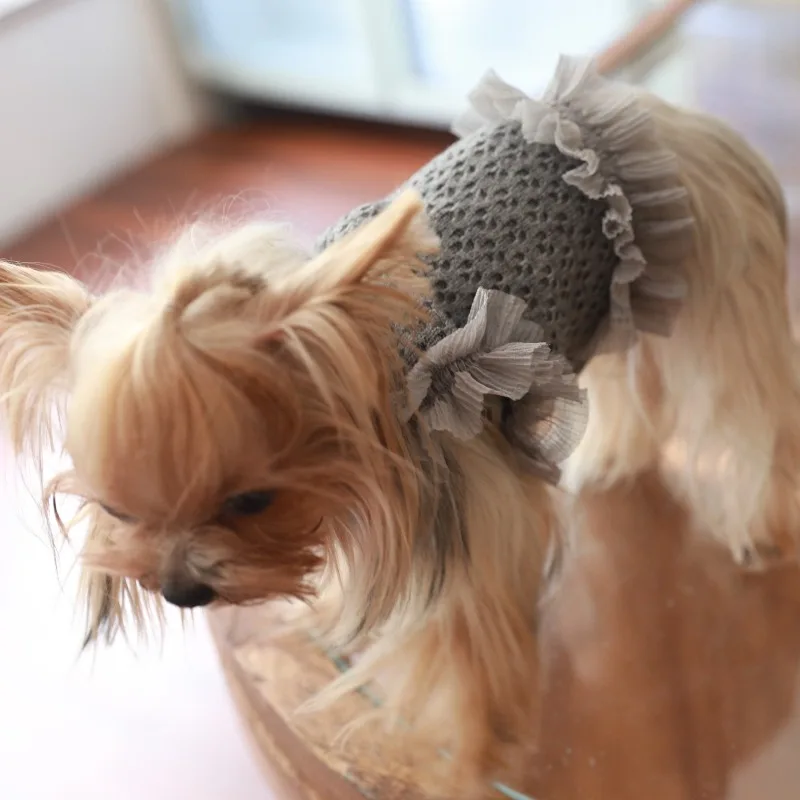 Ropa de lujo para perros, ropa para cachorros y gatos, disfraz para perros pequeños, accesorios para Chihuahua, perro salchicha, vestido para mascotas, producto esencial - imagen 5