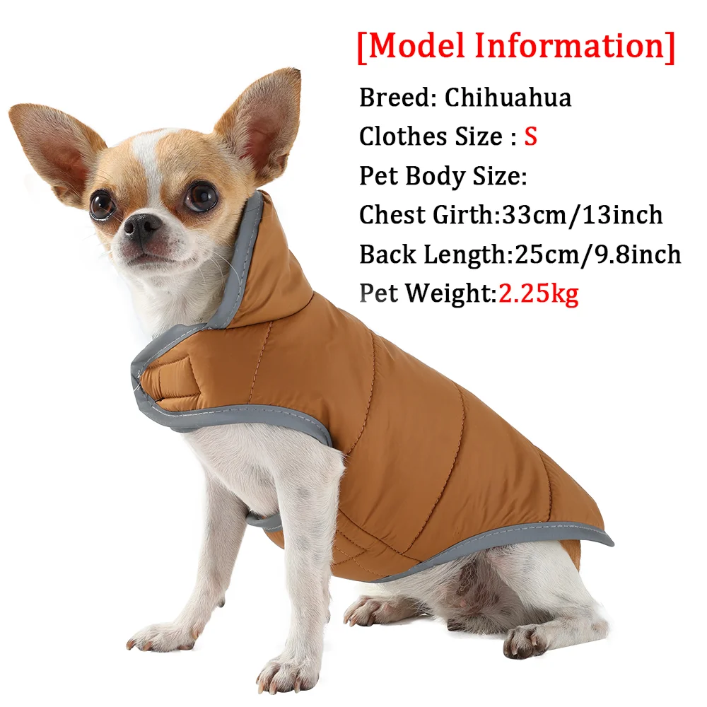 Ropa cálida de lana para mascotas, chaqueta Reversible para gatos con orificio para correa, abrigo impermeable reflectante para cachorros y gatos Sphynx - imagen 5