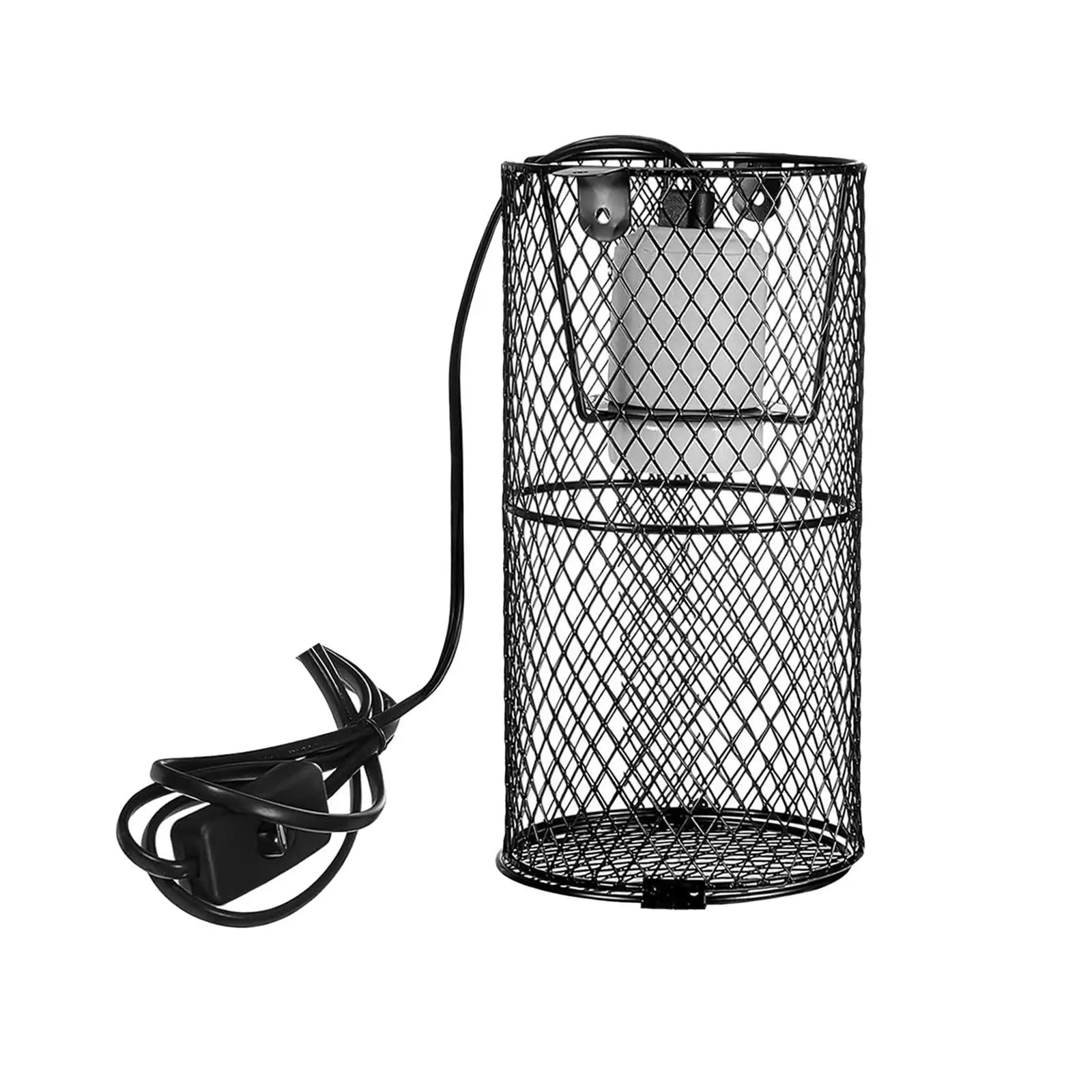 Reptile Light Fixture Multifunction Tortoise Heat Lamp for Tortoise Reptiles