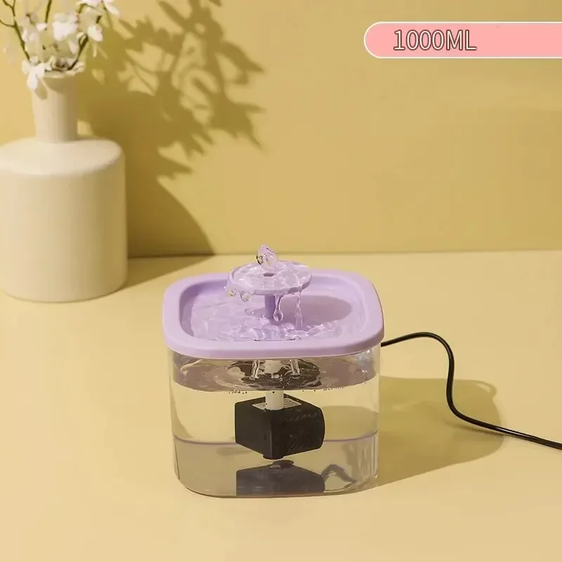 Fuente de agua automática silenciosa para gatos y perros - imagen 2