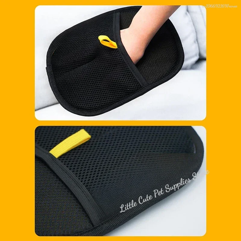 Guante de aseo para mascotas, guantes de depilación electrostática, cepillo para quitar perros y gatos, guantes, guante adhesivo, alfombra, cepillo de limpieza de ropa - imagen 5