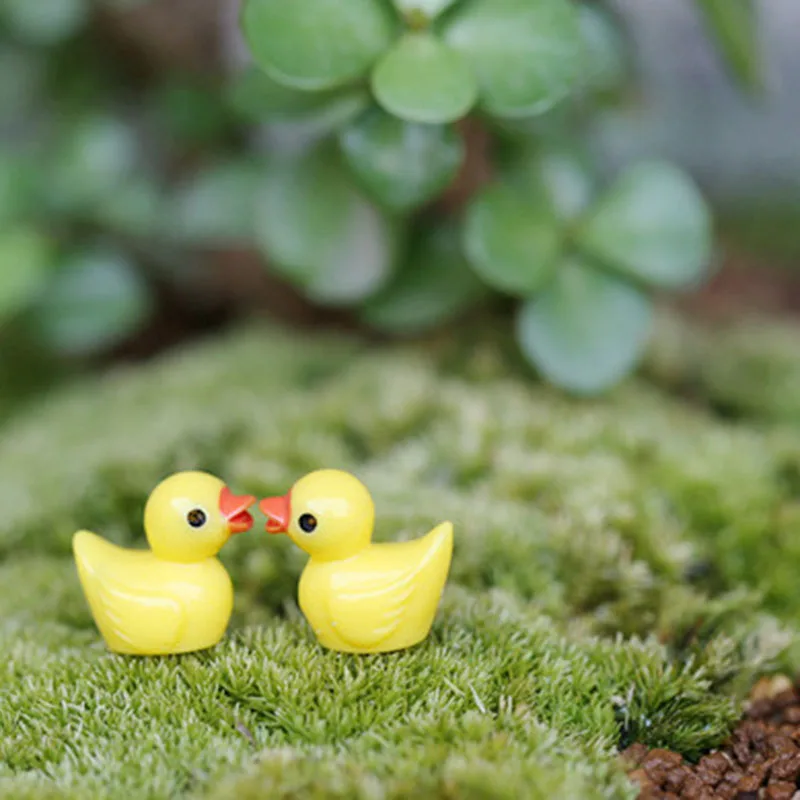 Adorno flotante para acuario patito amarillo - Decoracion para pecera - imagen 2
