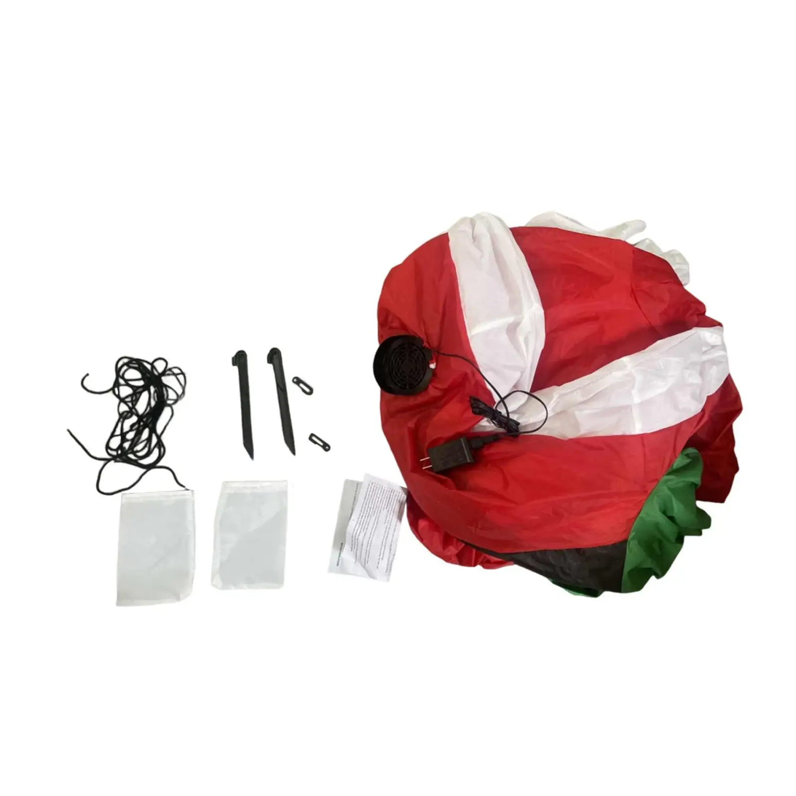 Christmas Inflatable Santa Premium Xmas Decorations with Big Gift Bag for Porch