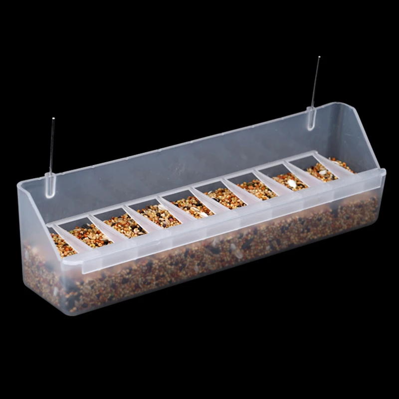 Comedero para palomas y loros, bebedero colgante para pollos, bebedero, comedero de agua para palomas, loros, pollitos, codorniz, pato, aves de corral - imagen 3