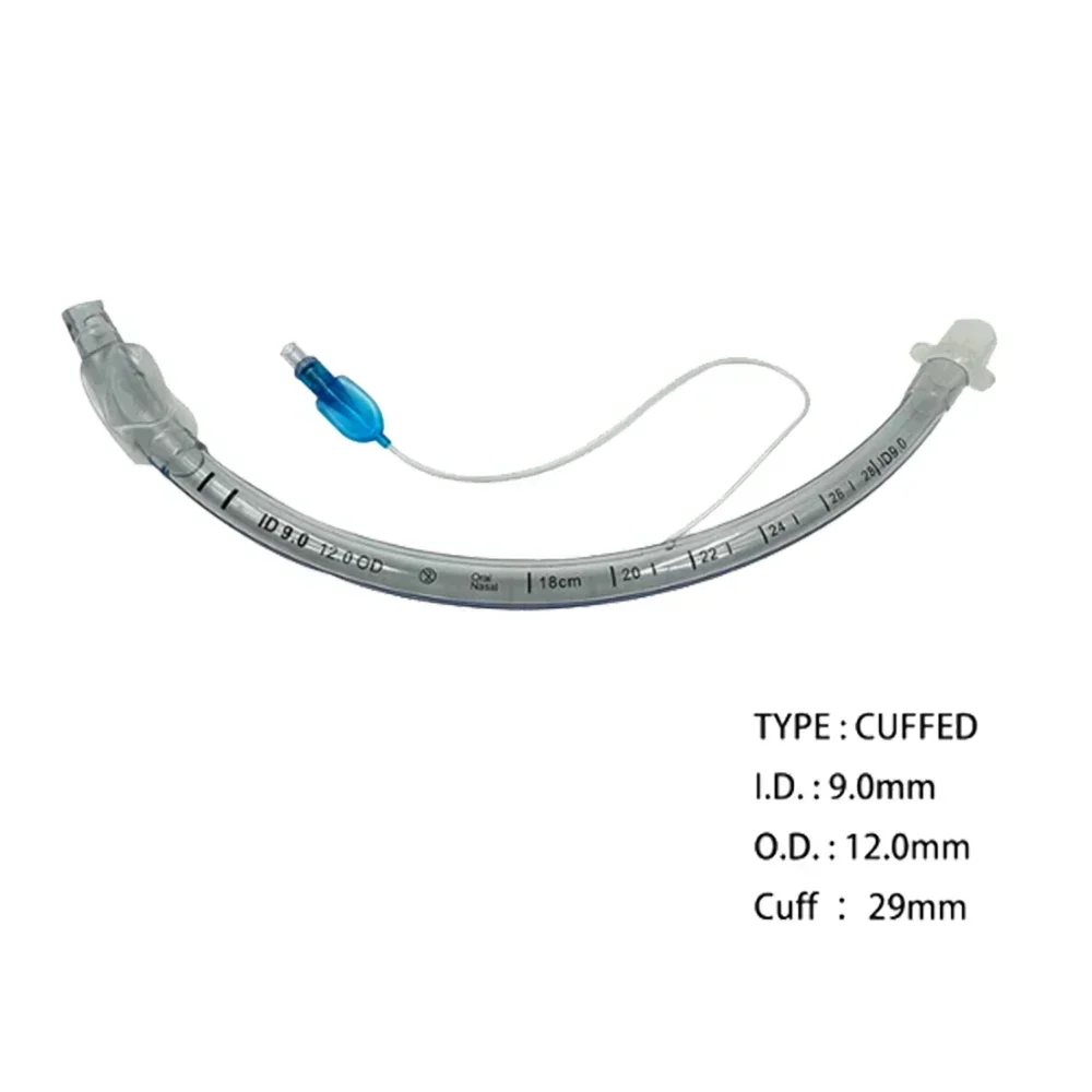 17 Uds. Tubo de intubación endotraqueal esterilizado para mascotas con manguito 2,0-10mm accesorios quirúrgicos para animales veterinarios - imagen 4