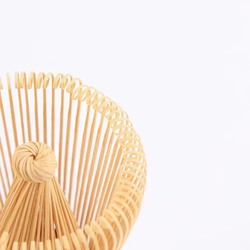 Cepillo de té de bambú para ceremonia japonesa, accesorios de cocina, batidor de polvo de té verde Matcha, herramientas de té Chasen, 1 unidad - imagen 3