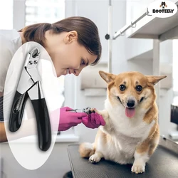 Cortaúñas de acero inoxidable para perros y gatos