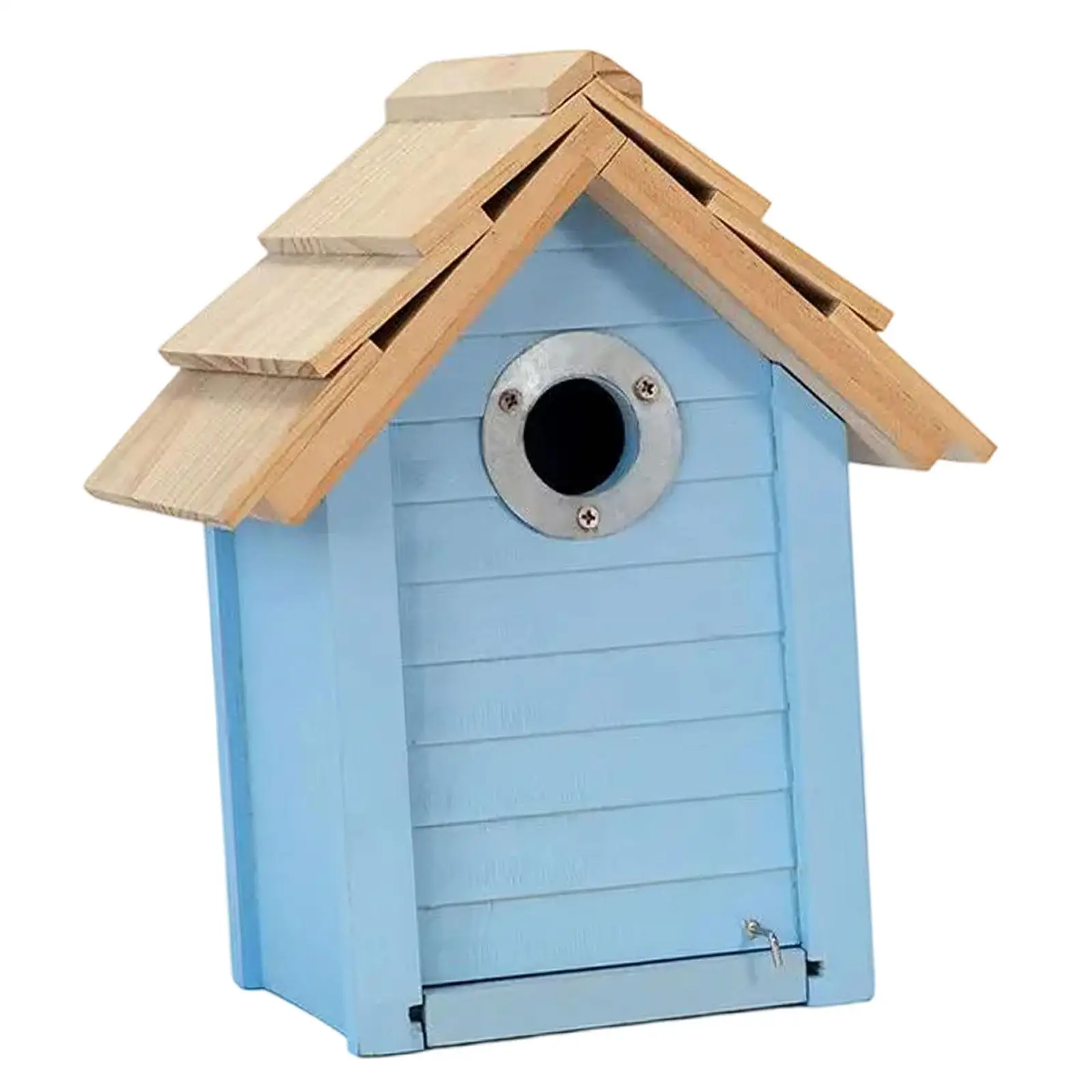 Bird House Decorative Wood Nest Bird Nest for Small Birds Bird Viewing