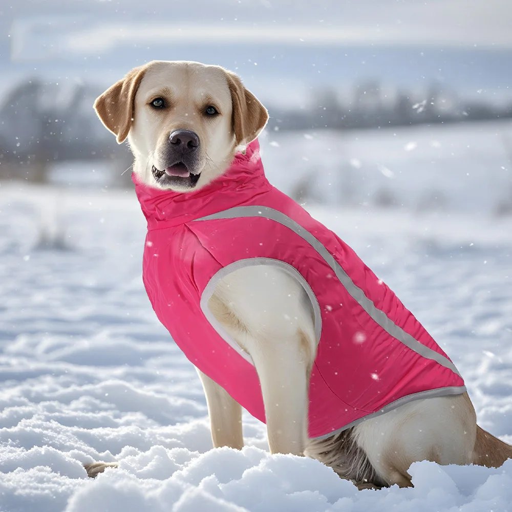 Abrigo de invierno perros grandes y medianos cuello alto–Basset Hound - imagen 4