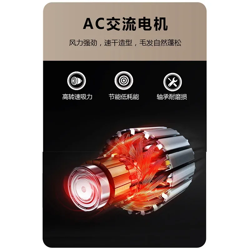 Secador de pelo especial para mascotas, tiro de cuello de alta potencia, secado rápido, reducción de ruido para perros grandes, artefacto de soplado de pelo para baño de perros y gatos - imagen 4