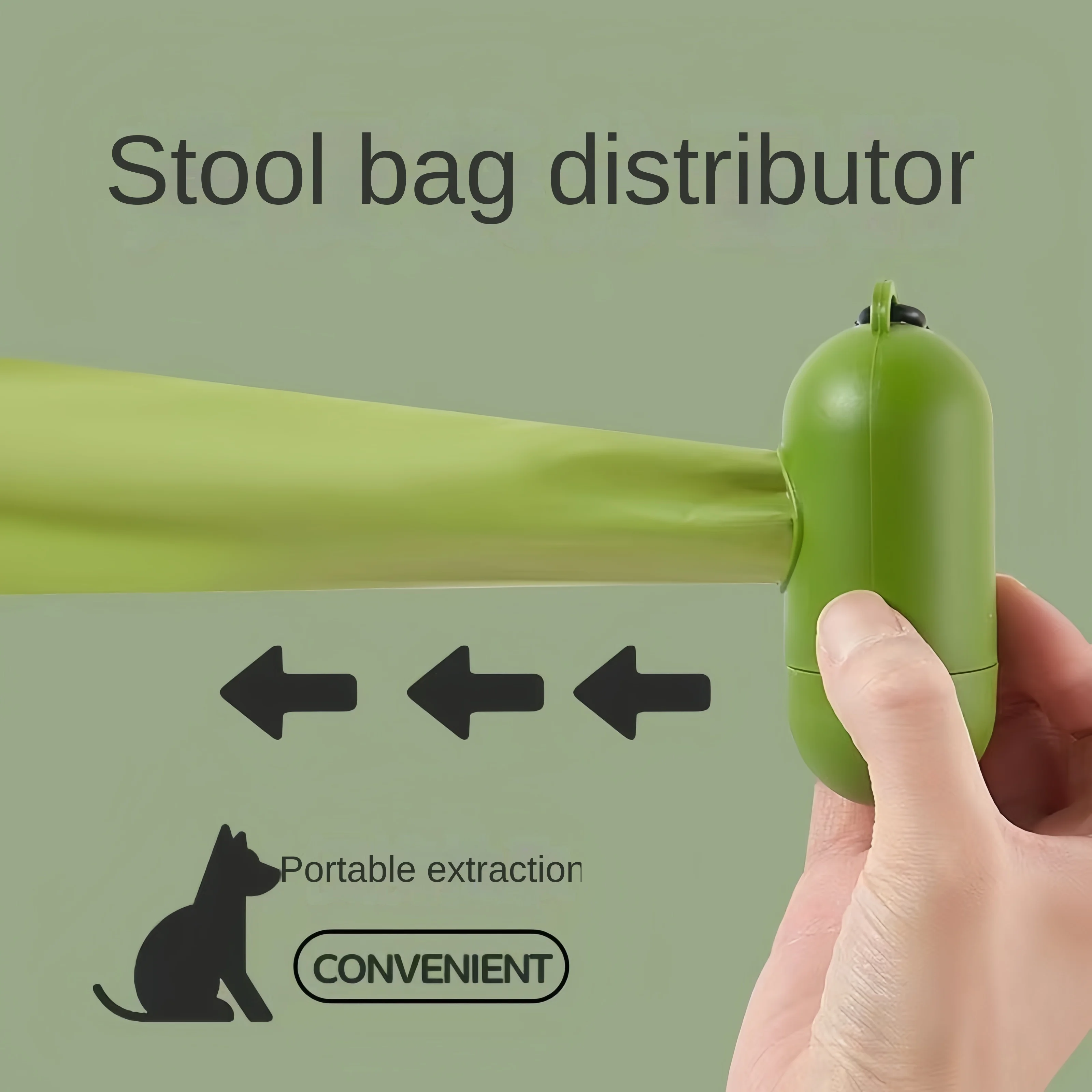 Bolsa para excrementos de perros Pat, protección del medio ambiente, bolsa para excrementos de perros y gatos degradable, bolsa para excrementos de limpieza al aire libre, suministros para mascotas limpias al aire libre - imagen 4
