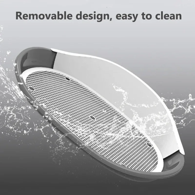 Orinal Portátil para Perros y Gatos con Bandeja de Arena - imagen 3