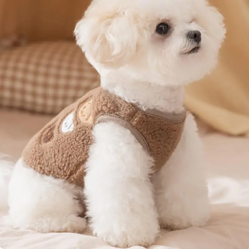Chaleco de lana para perros pequeños y gatos – Otoño e invierno - imagen 4