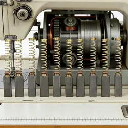 Escobillas de carbón para motor máquina coser y remalladoras