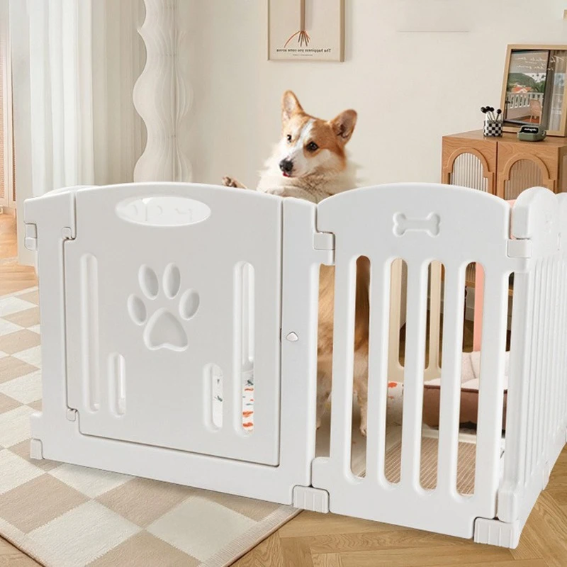 Valla interior para mascotas, accesorios para perros y cachorros, parque infantil para gatitos, gatos, perros, valla de seguridad rodeada para perros, cama para animales pequeños, suministros para mascotas