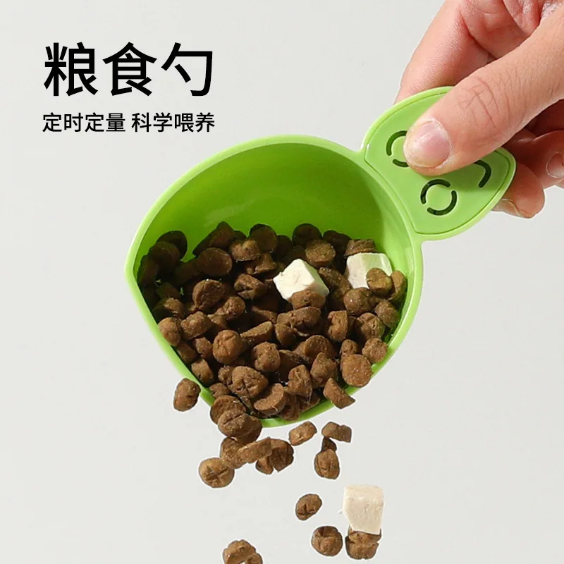 Cuchara desecante para excavación de alimentos para mascotas y gatos, deshumidificación para el hogar, mango corto a prueba de humedad, cuchara multifuncional para comida para perros y gatos - imagen 3