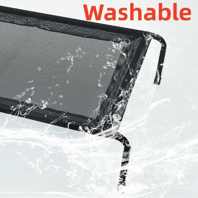 Cama a prueba de humedad para perros medianos, casa de Camping, transpirable, con marco de hierro, casa extraíble, alfombrillas para perrera - imagen 5