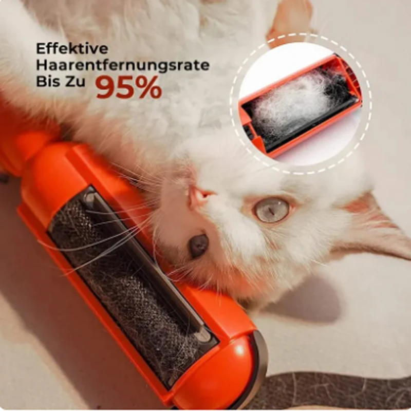 Removedor de pelo para mascotas, cepillo reutilizable para quitar el pelo de perros y gatos, limpiador portátil para quitar el pelo de mascotas, removedor de pelo para mascotas, Rolle reutilizable - imagen 4