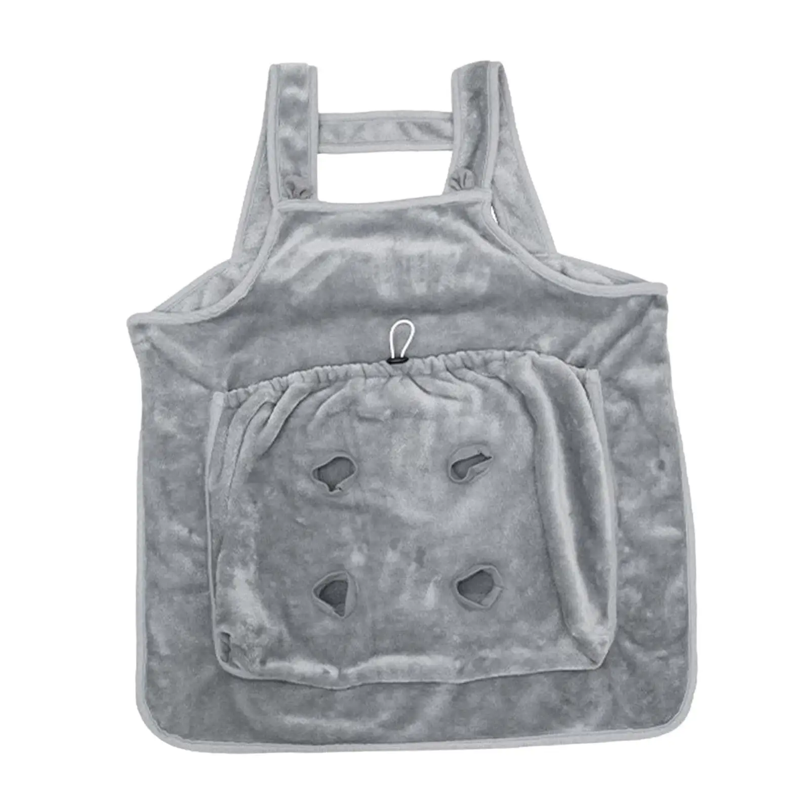 Sling Pet Carry Warm Blanket Cuddle Cat Apron for Indoor Home and Going Out