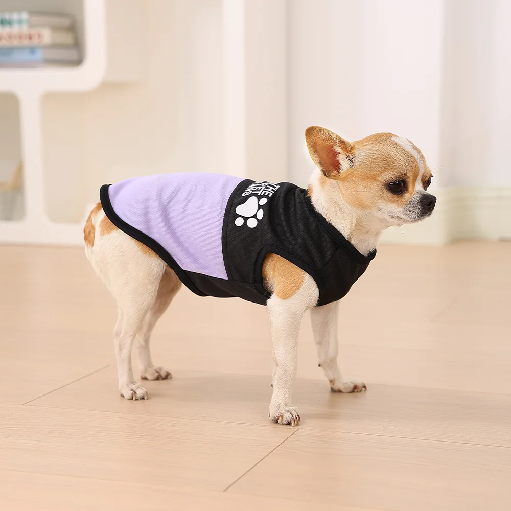 Ropa de verano para perros pequeños, medianos y grandes, chaleco fresco para mascotas, camiseta transpirable para cachorros, trajes bonitos y suaves para Chihuahua y Pug, 3 uds. - imagen 4