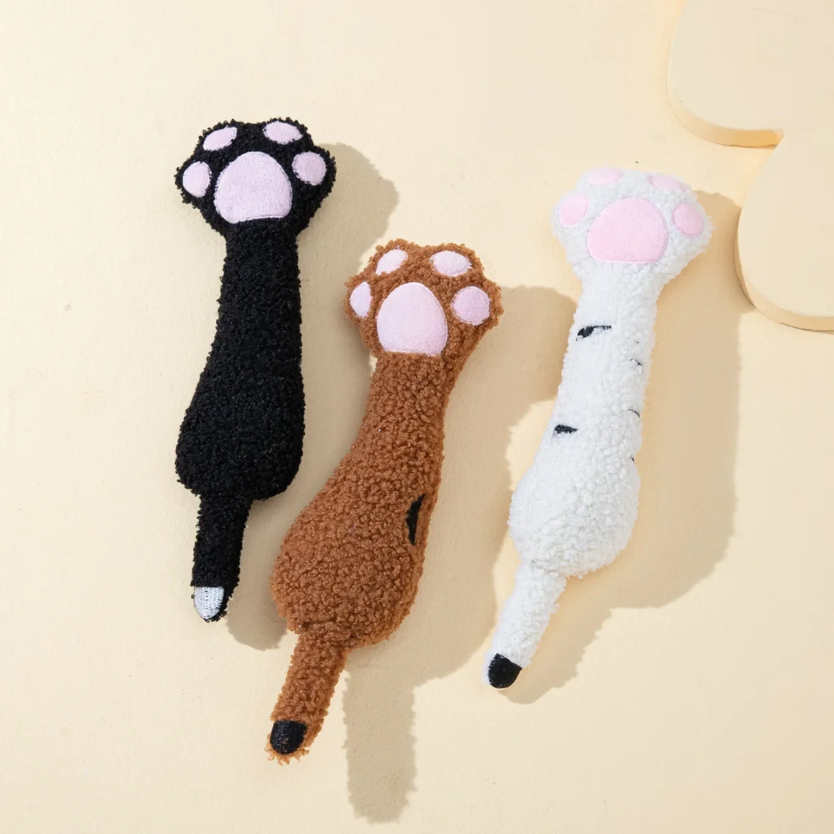 Juguete de peluche de simulación para gato, rascador que contiene hierba gatera, resistente a las mordeduras, resistente a los molares, suministros para mascotas - imagen 3