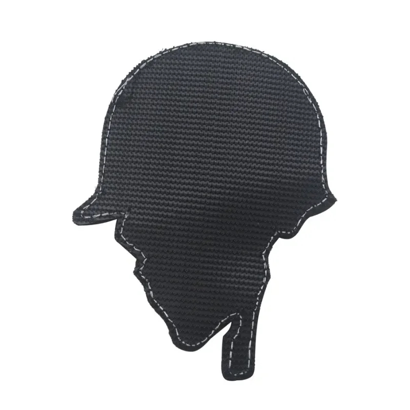 Parche bordado para casco de soldado con calavera, insignia para brazalete, adorno de costura decorativo militar, parches tácticos - imagen 3