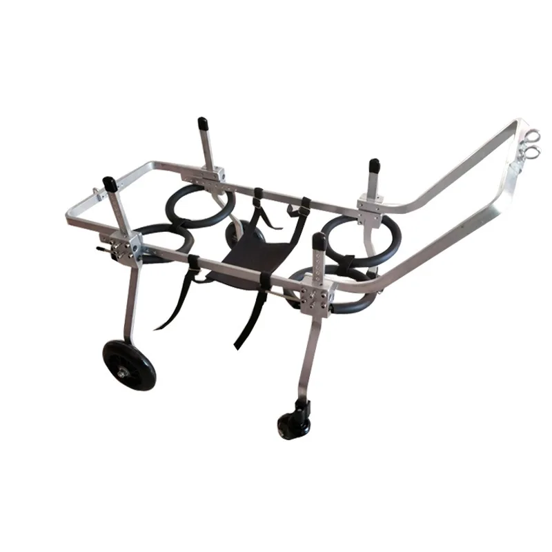 Silla de ruedas ajustable para perros con soporte y movilidad