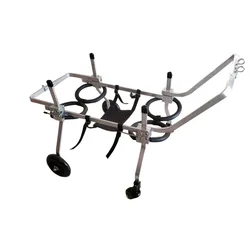 Silla de ruedas ajustable para perros con soporte y movilidad