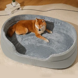 Cama acolchada para Golden Retriever – Base suave para dormir todo el año