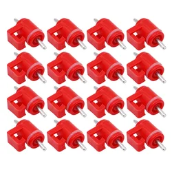 Bebedero automático para pájaros con bola de acero – Color rojo