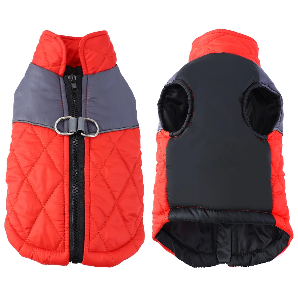 Abrigo impermeable para perros pequeños, ropa cálida para mascotas para perros y gatos, chaleco reflectante de seguridad para cachorros, chaqueta, disfraz de Chihuahua y Pug, Otoño e Invierno - imagen 2