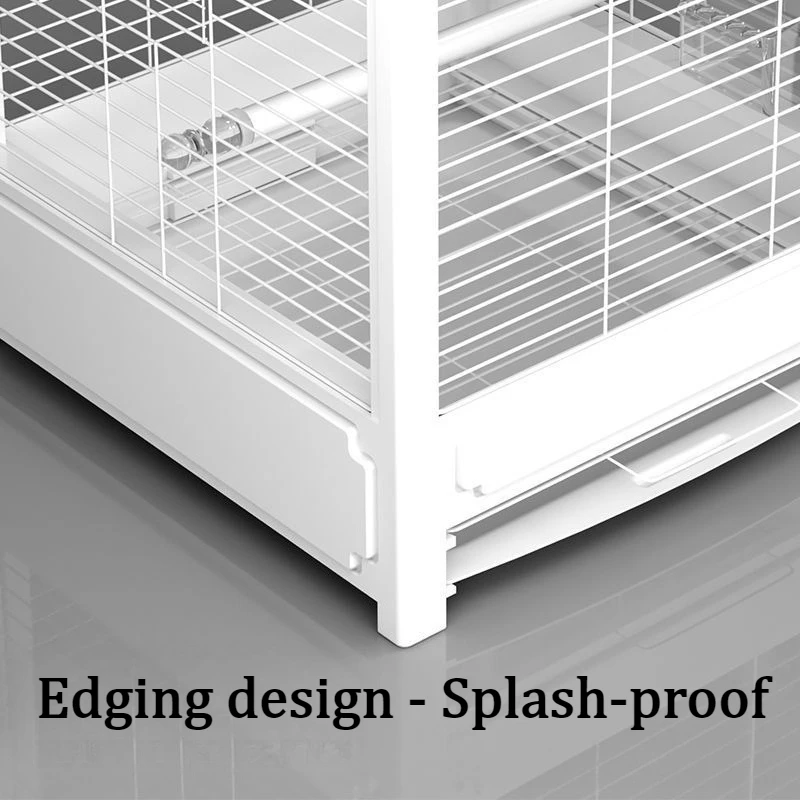 Jaulas para pájaros portátiles, jaula para pájaros de lujo, accesorios para loros y pájaros, casas, hábitats, loros, escondite para animales pequeños, suministros para jaulas para pájaros - imagen 5