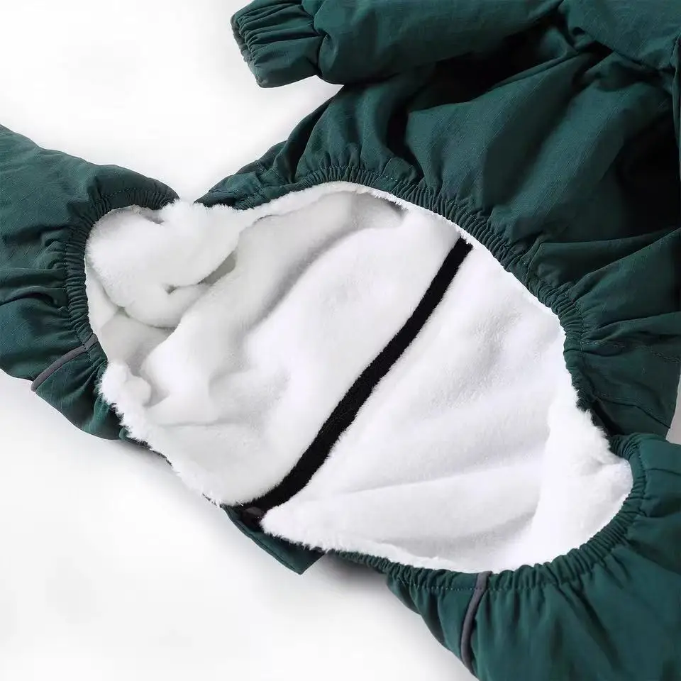 Chaqueta negra, sudadera verde para galgo italiano cómodo y Whippet - imagen 4