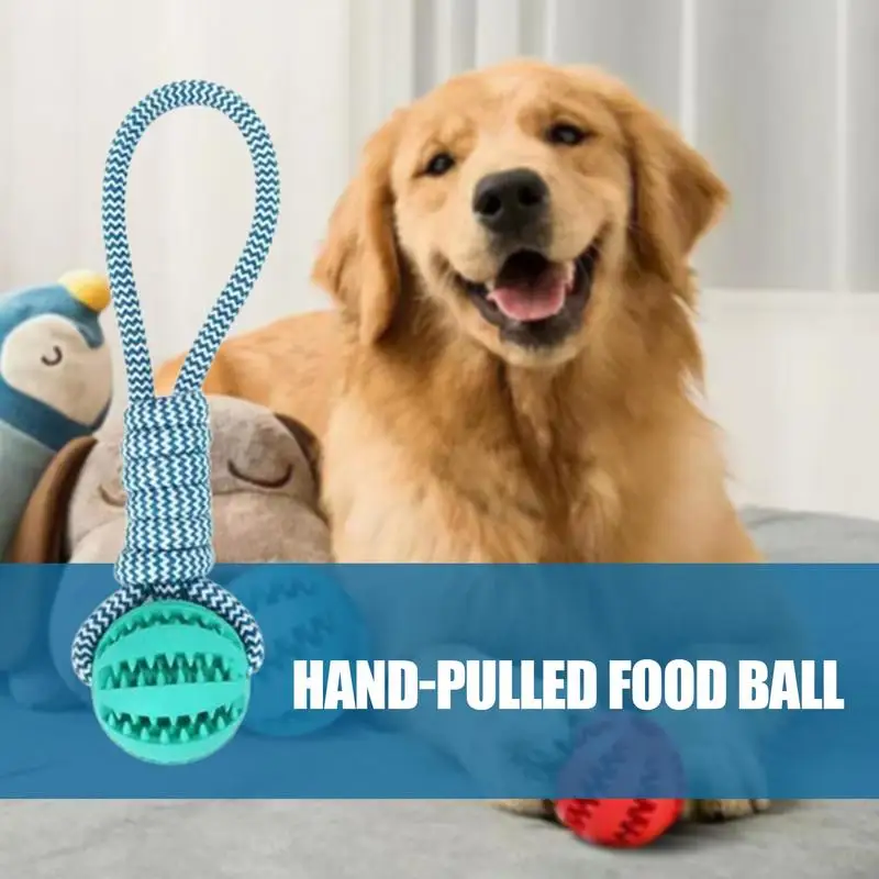 Tug Of War-pelota de Juguete para perro, cuerda interactiva para entrenamiento de perros, ejercicio, masticar, juguete de entrenamiento - imagen 2
