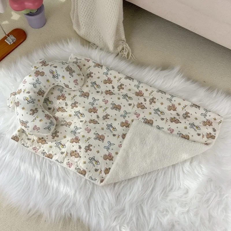 Manta estampada para perros, manta cálida para perros y gatos, almohadilla para arena para perros y gatos de tamaño pequeño y mediano, almohada para sofá cama - imagen 2