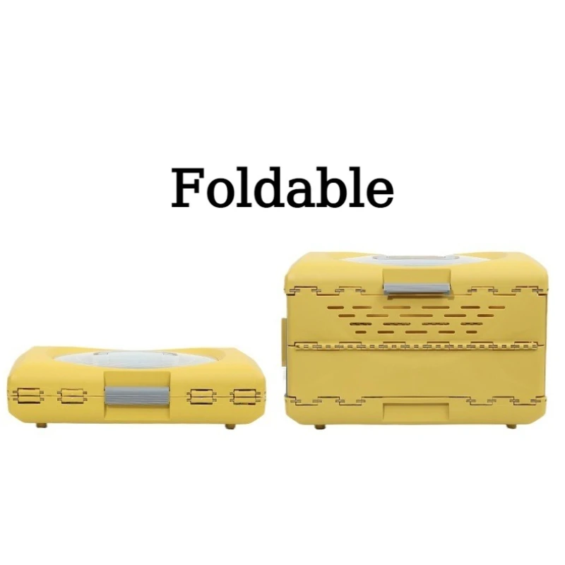 Bolsa para gatos de aerolínea, bolsa portátil plegable para gatos, transportador de avión, bolsa ligera transpirable para gatos, transportadores ecológicos para mascotas - imagen 2