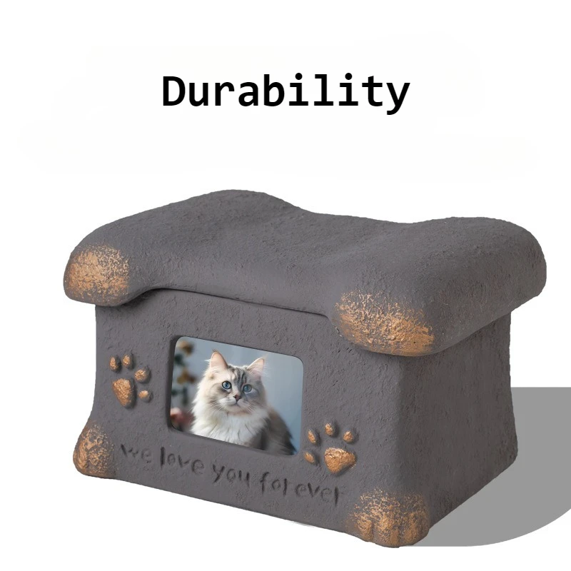 Urna grande para mascotas, urnas conmemorativas para cenizas, perros, gatos, gatitos, recuerdos funerarios, caja de cenizas, mascotas, gatitos, perros, cajas de memoria, producto - imagen 4